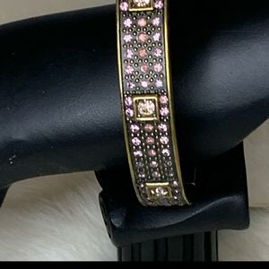 HEIDI DAUS 3 ROW CUFF BRACELET..DISCOUNTED SHIPPING